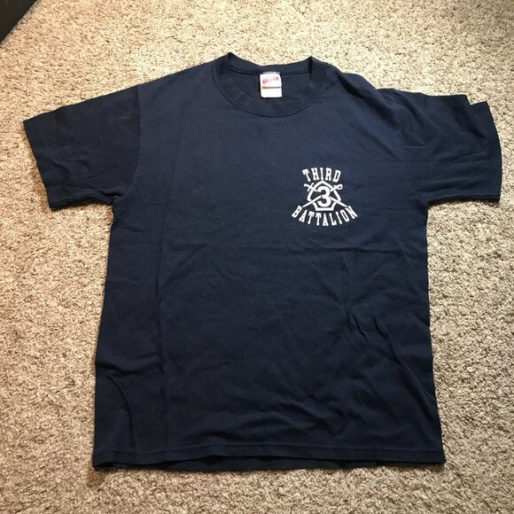 Soffe USMC 3rd Battalion Tee Shirt - Picture 1 of 3